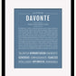 Frame Options | Steele Blue | Black Frame, Matted