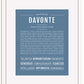 Frame Options | Steele Blue | White Frame, Matted
