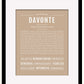 Frame Options | Tan | Black Frame, Matted