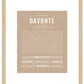 Frame Options | Tan | Maple Frame, Matted