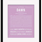 Frame Options | Lilac | Black Frame, Matted