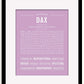 Frame Options | Lilac | Black Frame, Matted