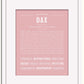 Frame Options | Dusty Rose | White Frame, Matted