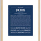 Daxon | Name Art Print