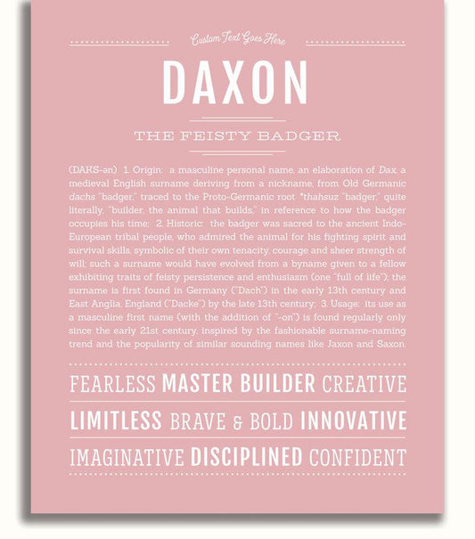 Frame Options | Dusty Rose | No Frame