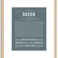 Daxon | Name Art Print