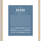 Daxon | Name Art Print