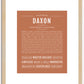 Daxon | Name Art Print