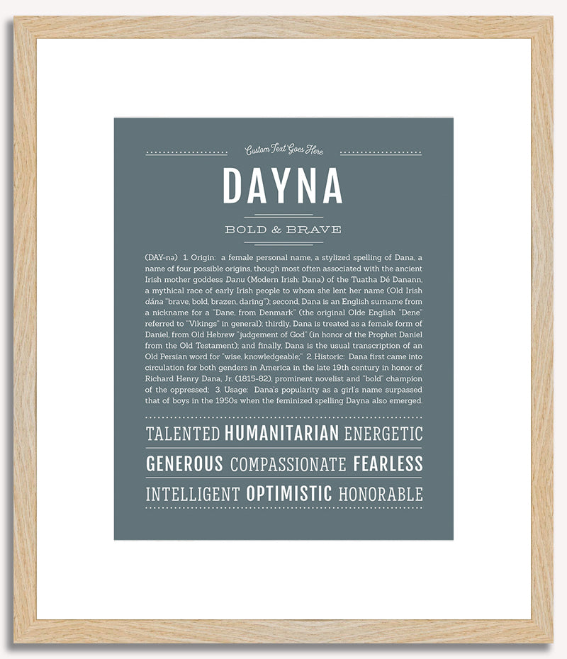 Dayna | Name Art Print