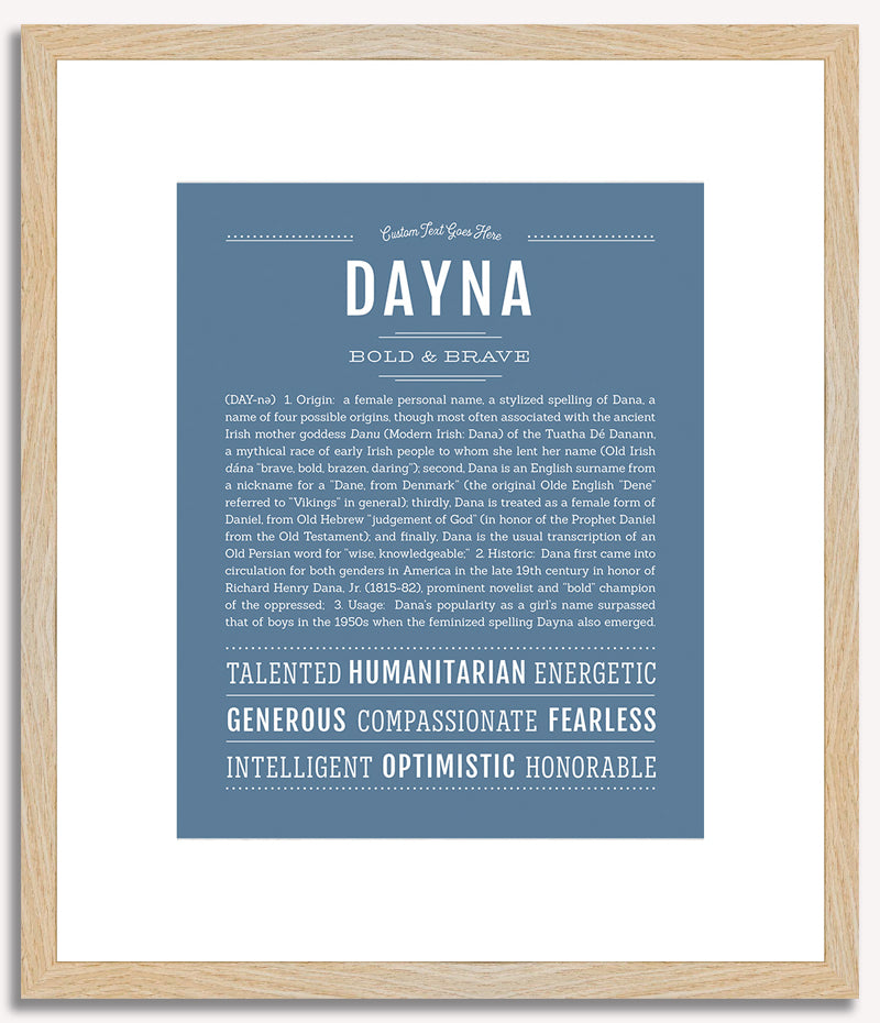 Dayna | Name Art Print