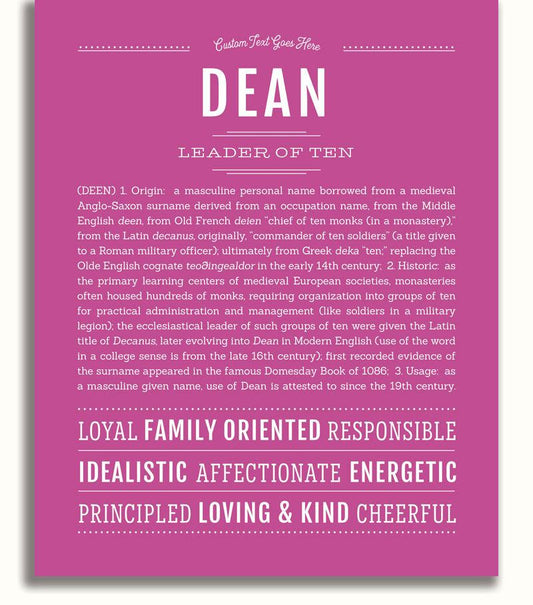 Frame Options | Dark Pink | No Frame