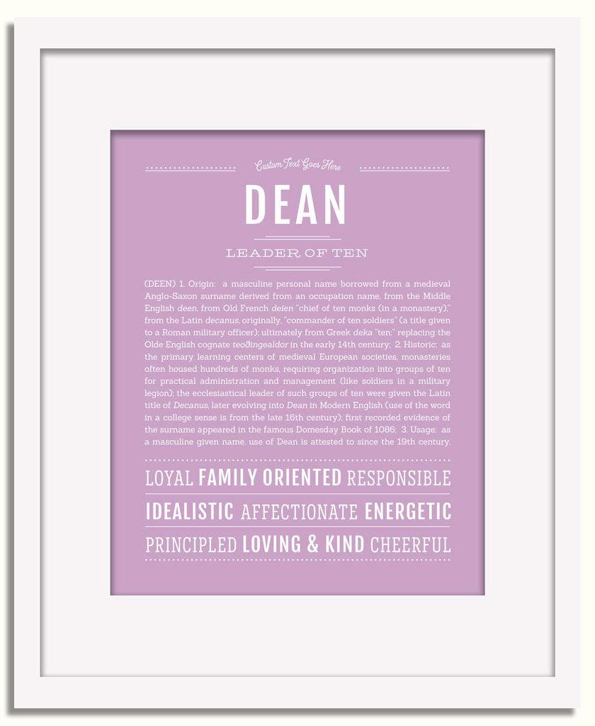 Frame Options | Lilac | White Frame, Matted