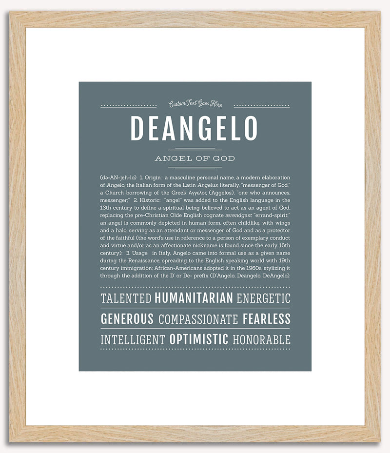 Deangelo | Name Art Print