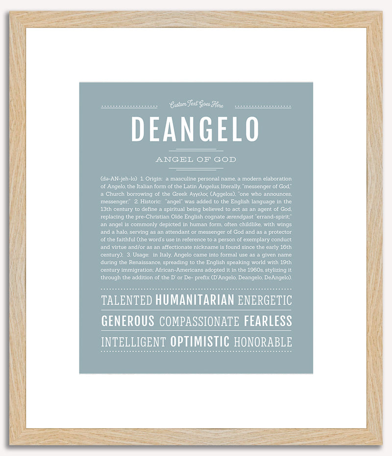 Deangelo | Name Art Print