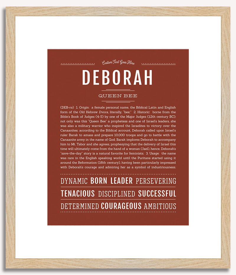 Deborah | Name Art Print