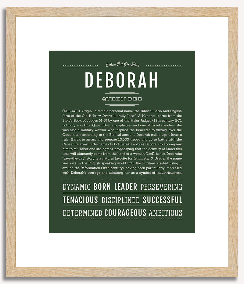 Deborah | Name Art Print