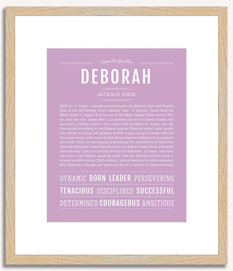 Deborah | Name Art Print