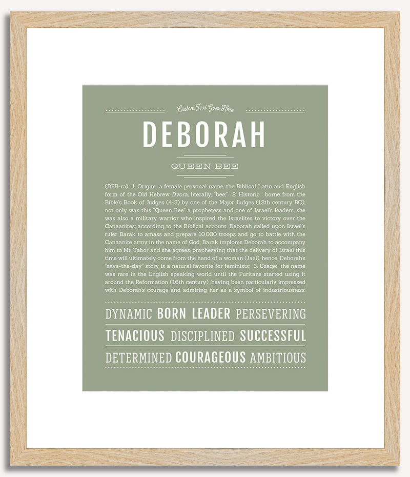 Deborah | Name Art Print