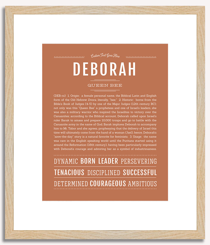 Deborah | Name Art Print