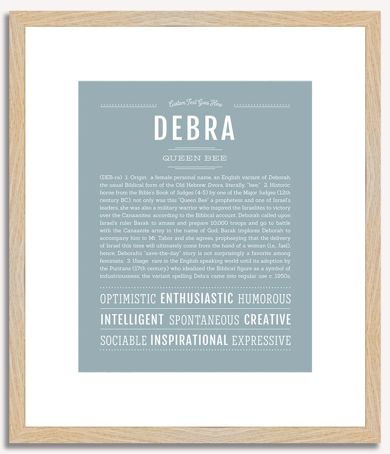 Debra | Name Art Print