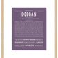 Frame Options | Deep Purple | Maple Frame, Matted