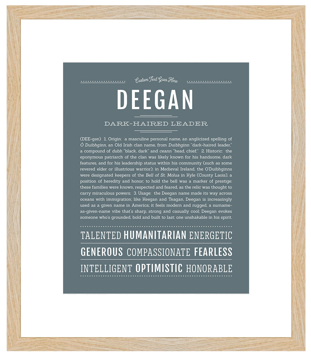 Frame Options | Night Rendezvous | Maple Frame, Matted