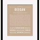 Frame Options | Tan | Black Frame, Matted