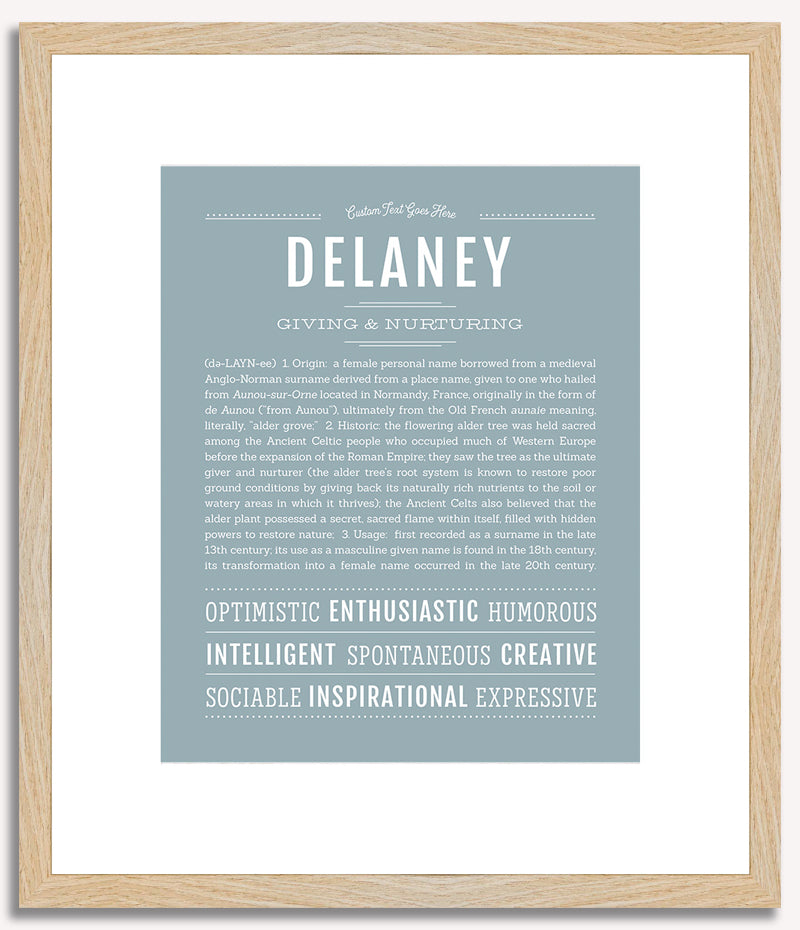 Delaney | Name Art Print