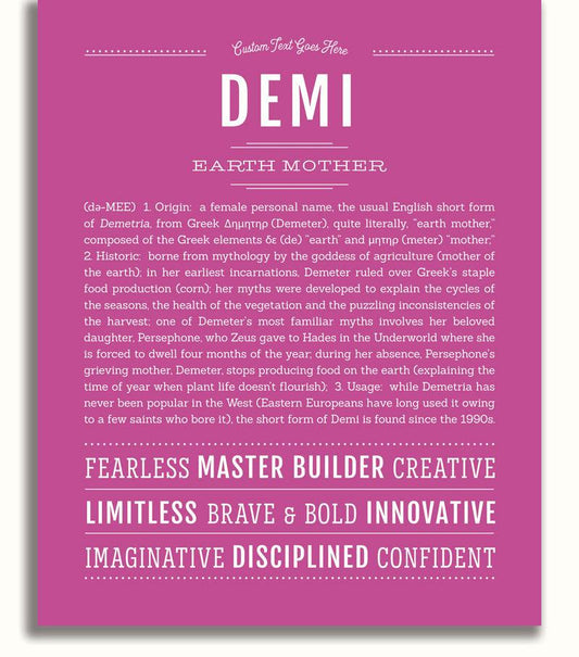 Frame Options | Dark Pink | No Frame