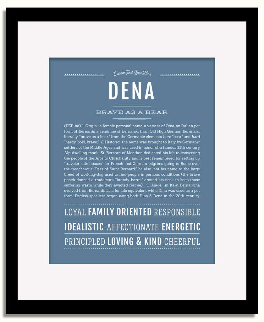 Dena | Name Art Print