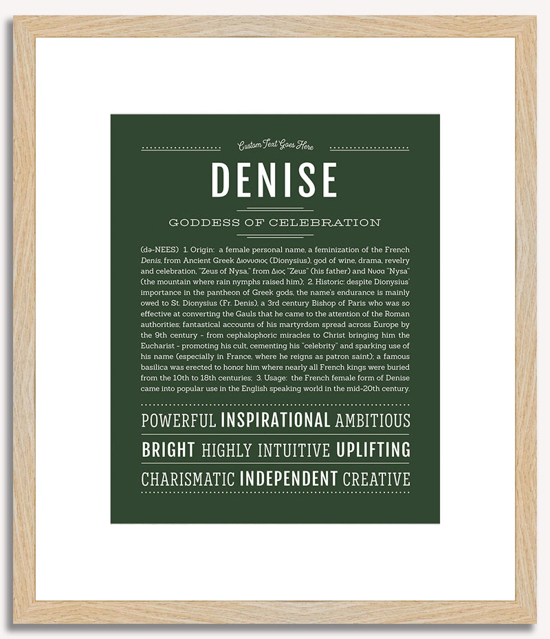 Denise | Name Art Print