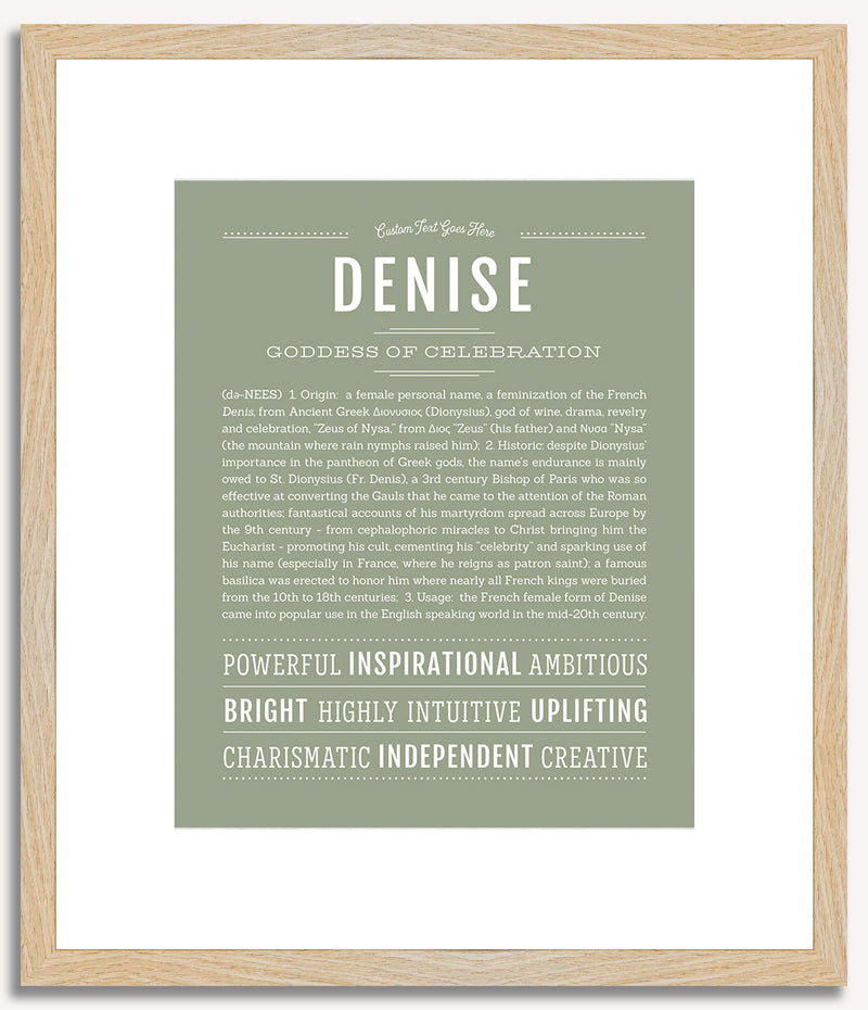 Denise | Name Art Print