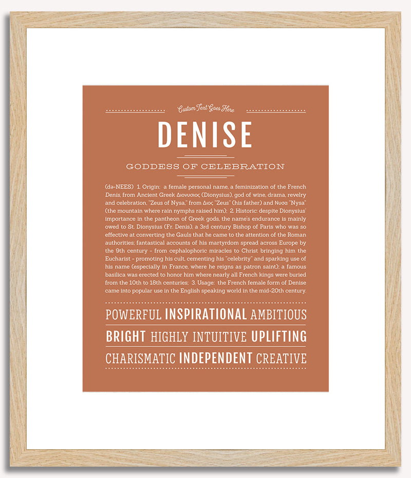 Denise | Name Art Print