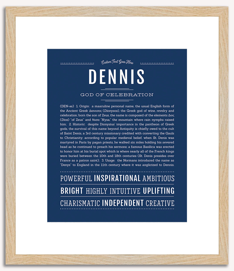 Dennis | Name Art Print