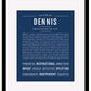 Frame Options | Midnight Blue | Black Frame, Matted