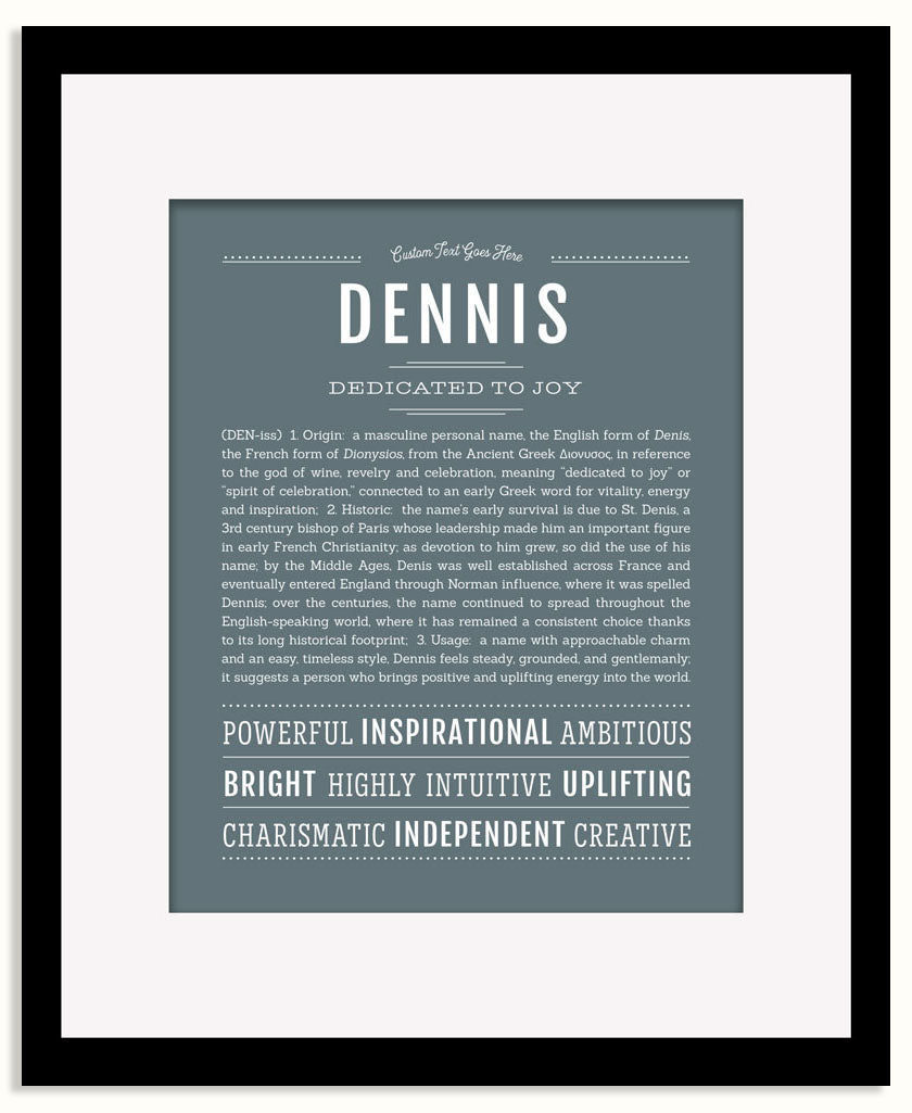 Frame Options | Night Rendezvous | Black Frame, Matted