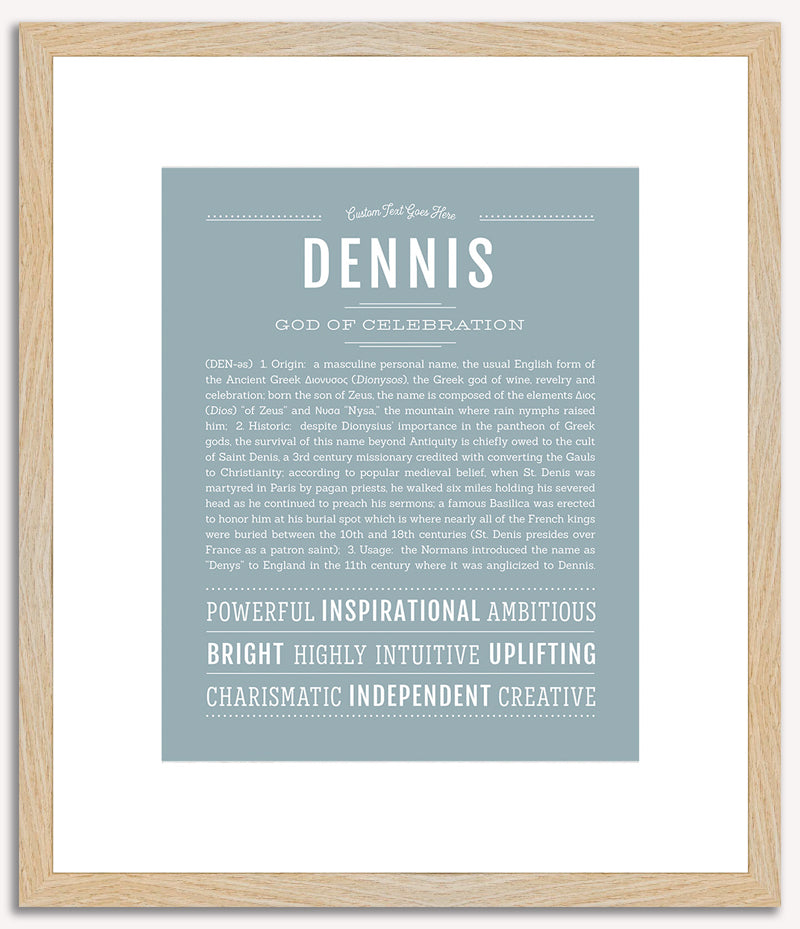 Dennis | Name Art Print