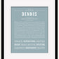 Frame Options | Powder Blue | Black Frame, Matted