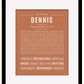 Frame Options | Terra Cotta | Black Frame, Matted