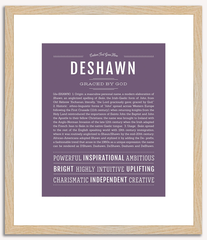 Deshawn | Name Art Print