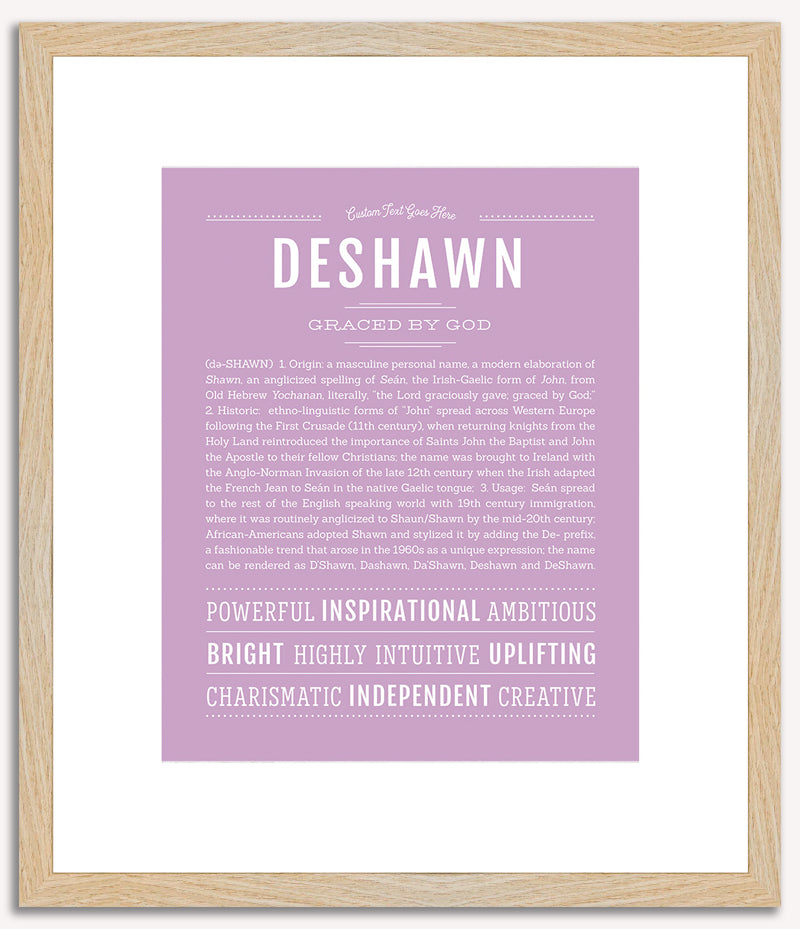 Deshawn | Name Art Print