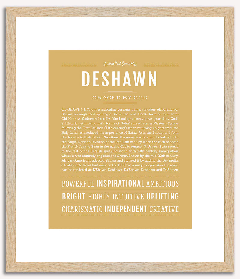 Deshawn | Name Art Print