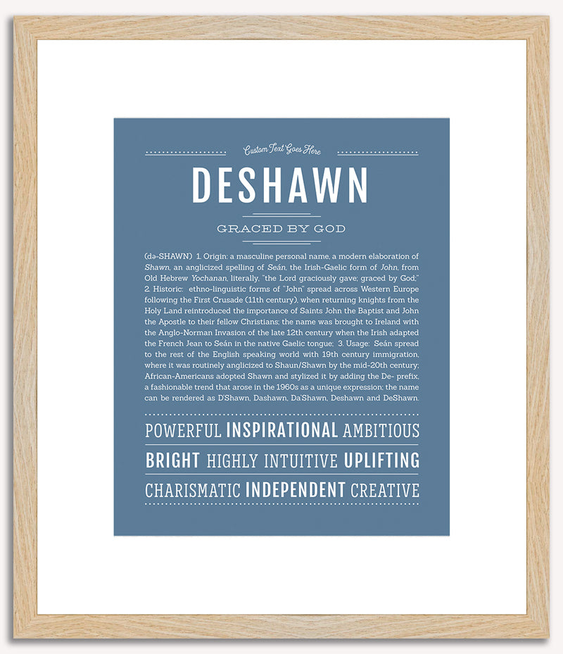 Deshawn | Name Art Print