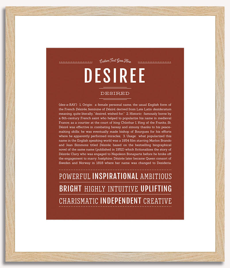 Desiree | Name Art Print