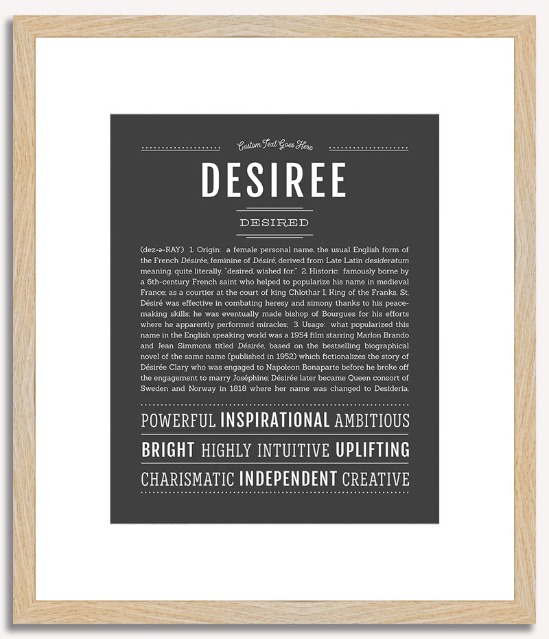 Desiree | Name Art Print