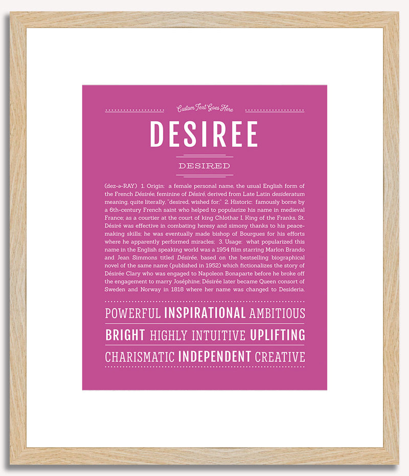 Desiree | Name Art Print