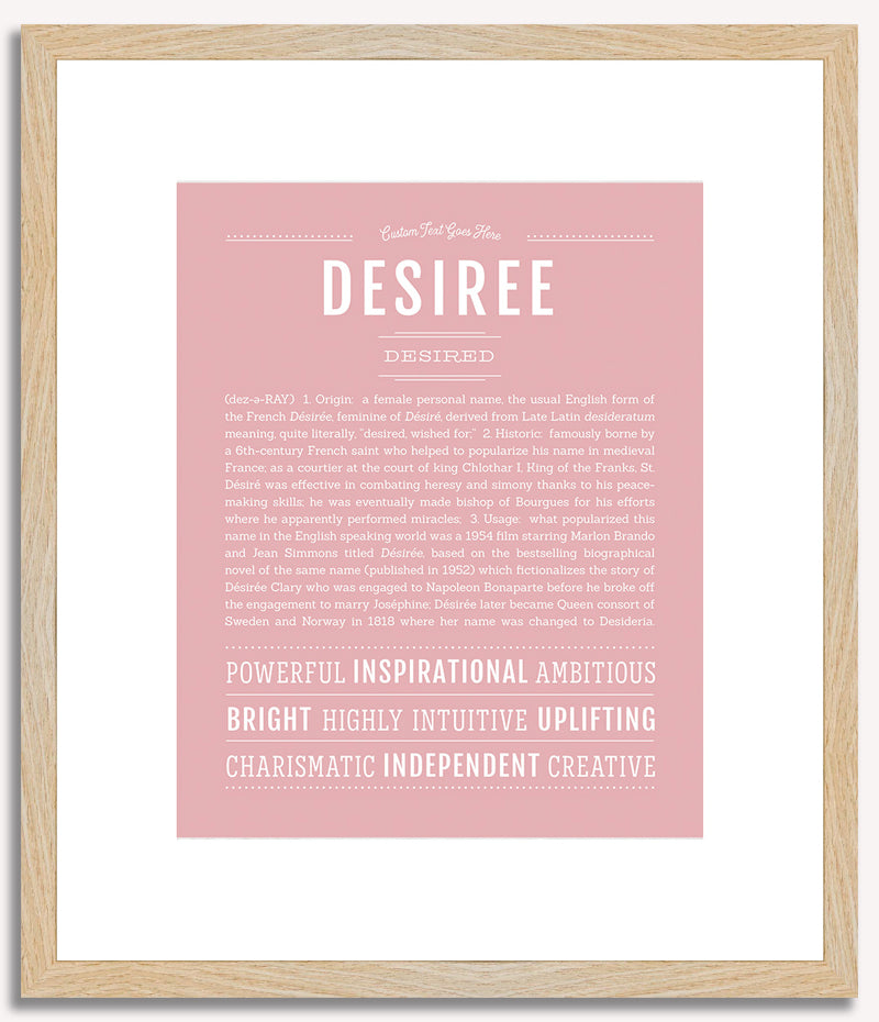 Desiree | Name Art Print