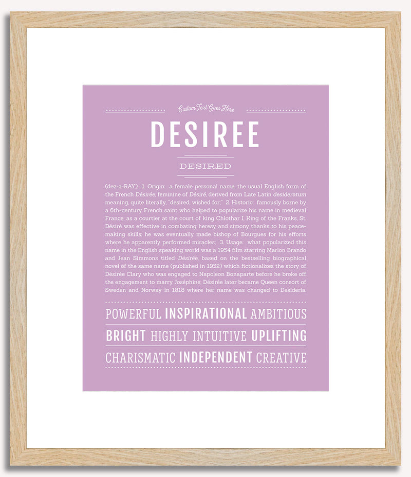 Desiree | Name Art Print