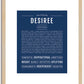 Desiree | Name Art Print