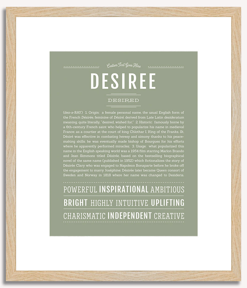 Desiree | Name Art Print